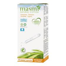 Masmi tampón súper plus 14 ud algodón eco