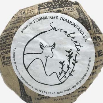 Formatge  cabra amb GARROVA-SA CABRETA