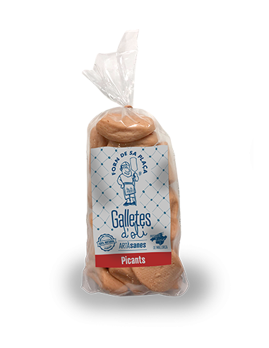 Artàsanes - Galletes d'oli Picants