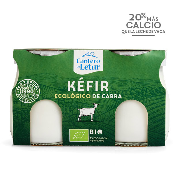 Quefir cabra CanterodeLetur 2x125g
