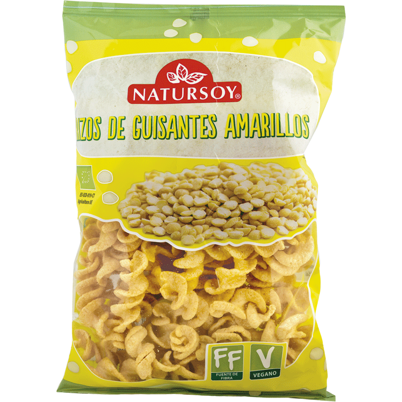 Natursoy- espirals de pèsols grocs
