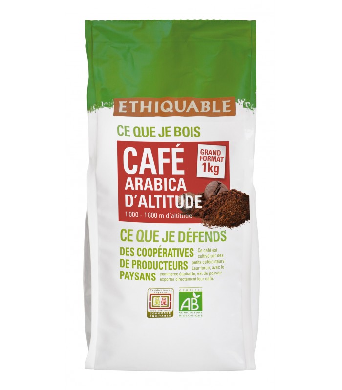 Cafè gra BIO CONGO 1kg