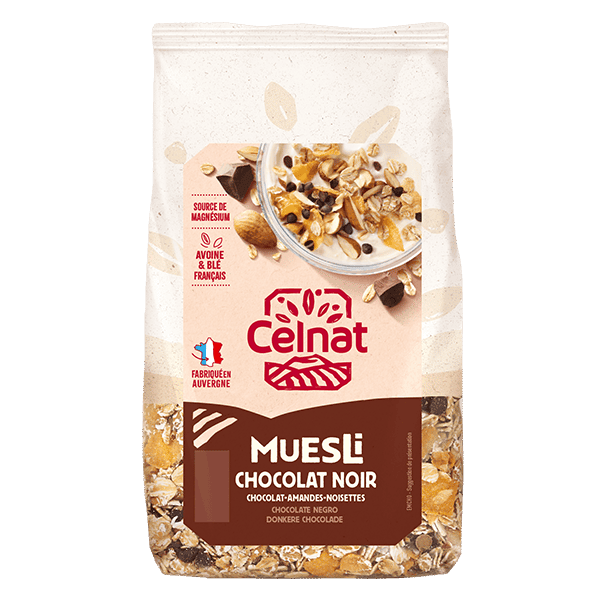 20-179 MUESLI SIN GLUTEN CHOCOLATE CELNAT BIO AB 375g