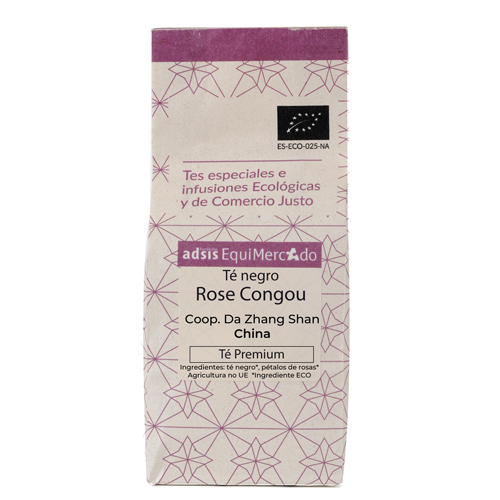 Te negre Rose Congou 50g Bio