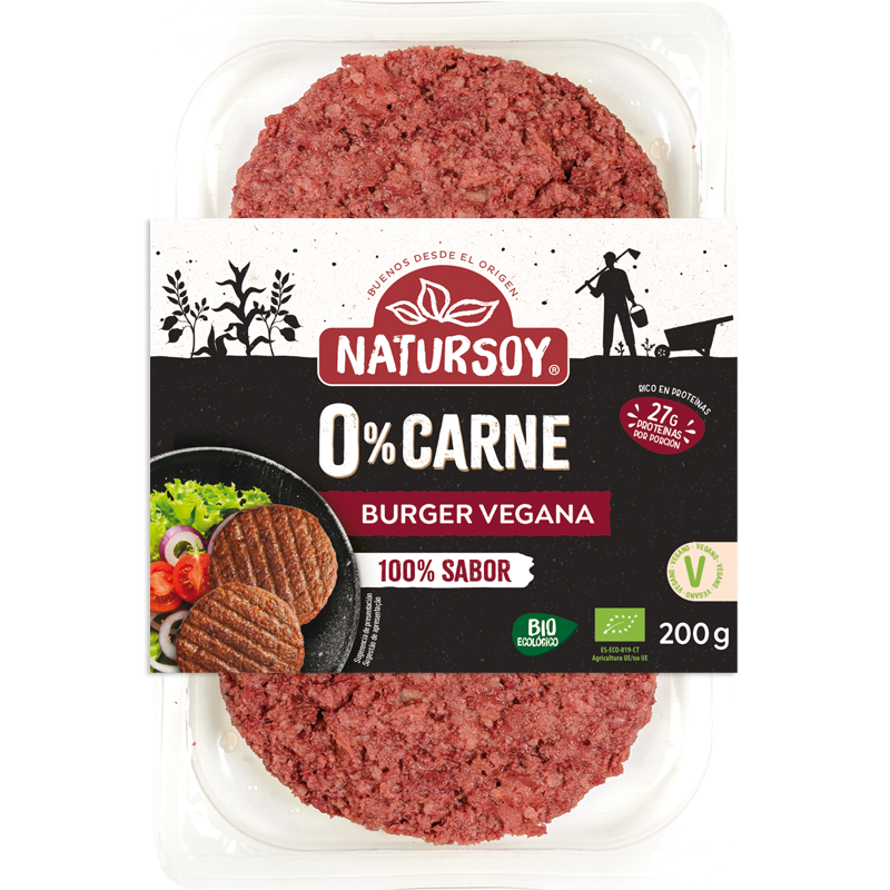 Natursoy - Burger vegana 200g