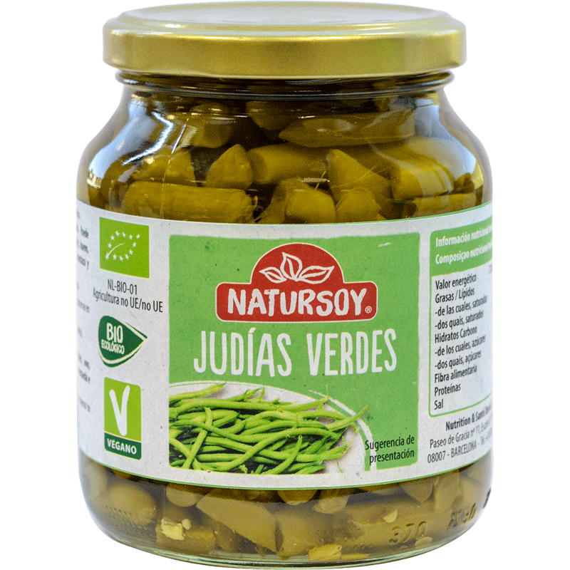 Natursoy - Mongetes tendres 340g