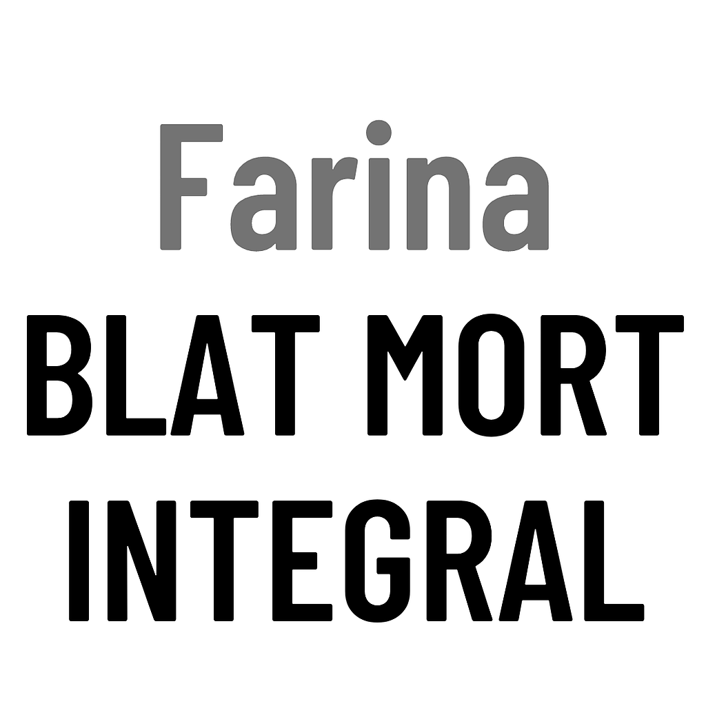 Farina blat mort integral kg
