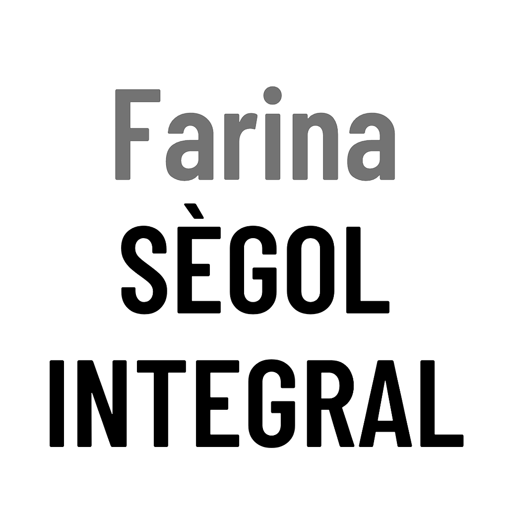 Farina sègol integral kg