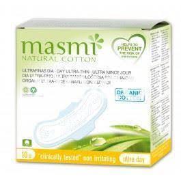 Masmi Compreses ales ultra dia 10 ud 100% cotó