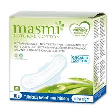 Masmi compreses ales ultra nit 10 unid. 100% cotó