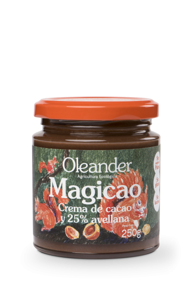 crema de cacao y avellana 250 gr