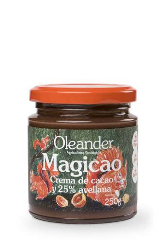 crema de cacao y avellana 250 gr