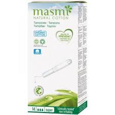 Masmi tampón súper 14 ud algodón eco