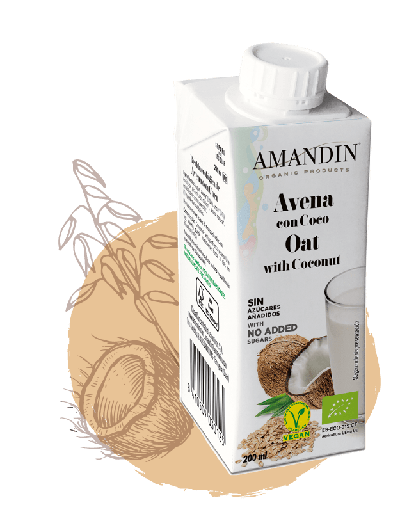 Amandin - Beguda Civada amb coco