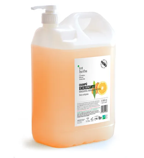 Tot herba - Xampú taronja, mandarina i menta 5L