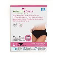 Masmi braguita menstrual organic Talla L