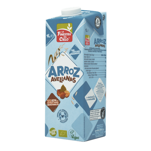 Llet d'arròs i avellana