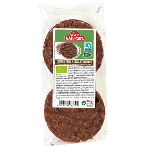 Natursoy - Coquetes d'arròs xocolata