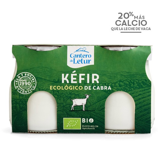 Quefir cabra CanterodeLetur 2x125g