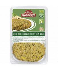 Natursoy - burguer pesto i ametlla