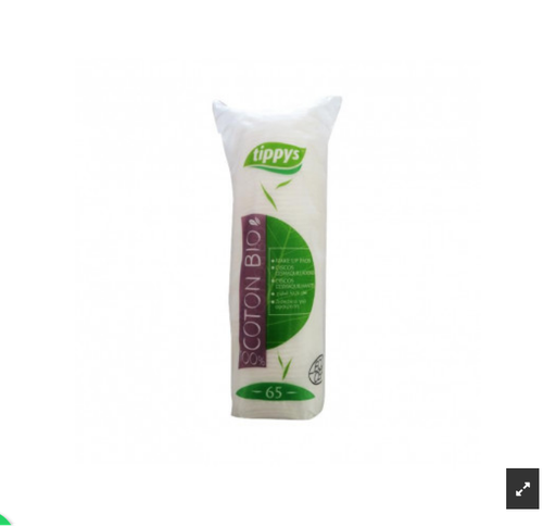 Tippys-discos desmaquillar cotó eco 65