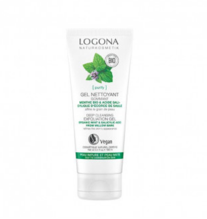 Logona- gel exfoliant ac salicílic 100ml