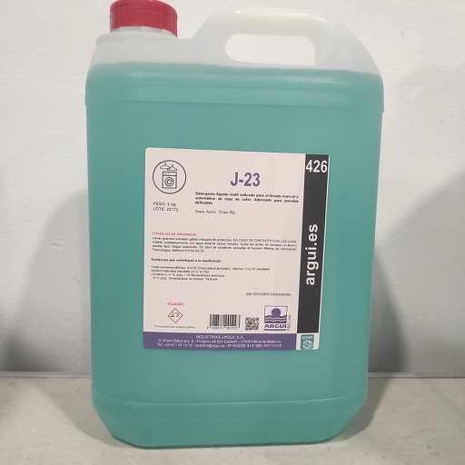 J-23 5 kg Detergent líquid roba