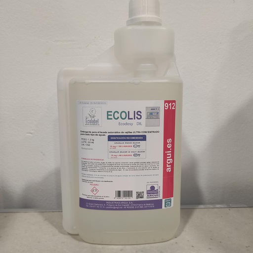 ECOLIS 1,2 kg rentavaixelles màquina